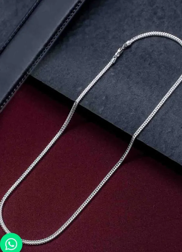 Silver_Tone_Chain_Necklace_for_Men_And_Women