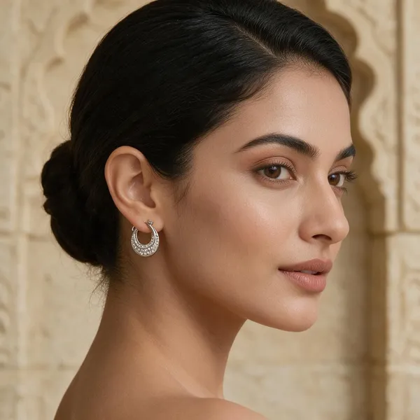 Silver_925_Cz_Bali_Hoop_Earrings_For_Women