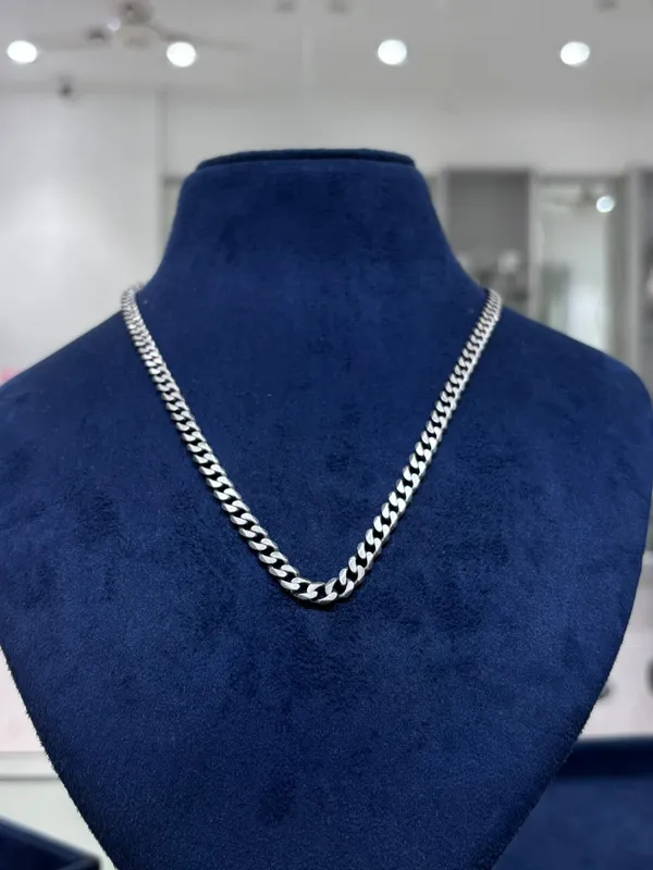 Silver_Tone_Curb_Chain_Necklace_for_Men