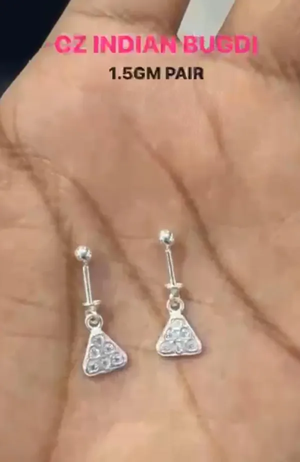 Silver_Tone_CZ_Triangle_Drop_Earrings_for_Women