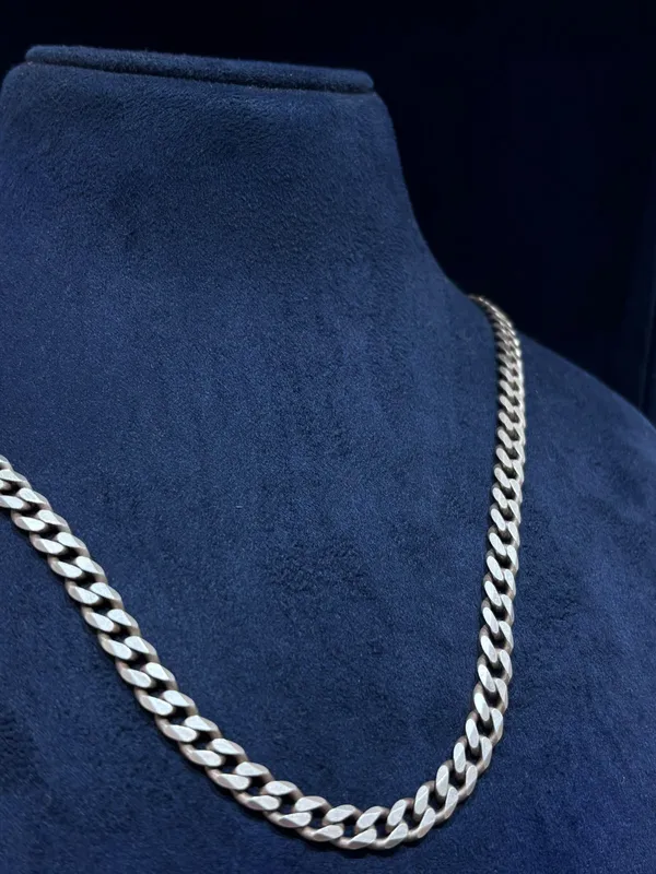 Silver_Tone_Curb_Chain_Necklace_for_Men