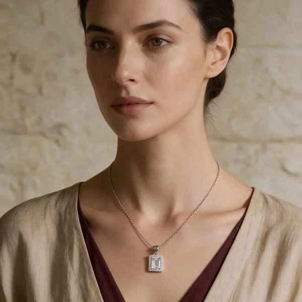 Silver_925_Cz_Rectangular_Solitaire_Pendant_For_Women