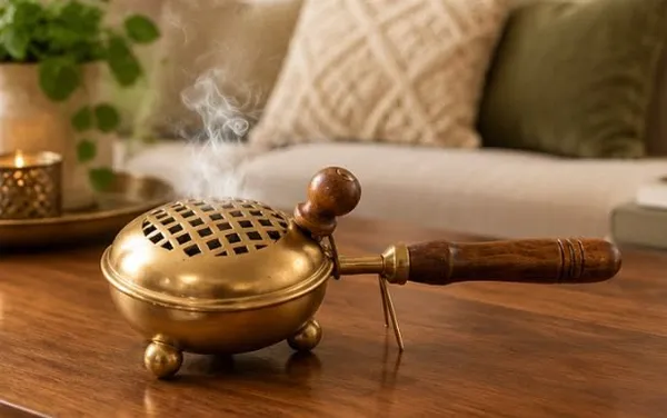 Brass_Traditional_Perforated_Dhoop_Burner