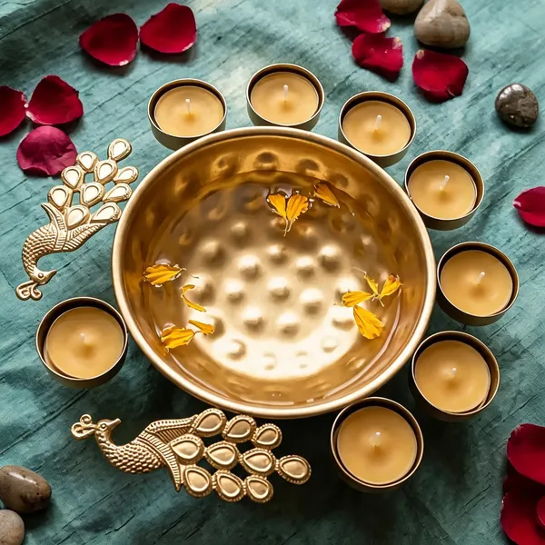 Metal_Festive_Peacock_Urli_Bowl_Set