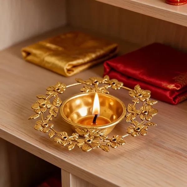 Metal_Festive_Floral_Ring_Diya_Holder