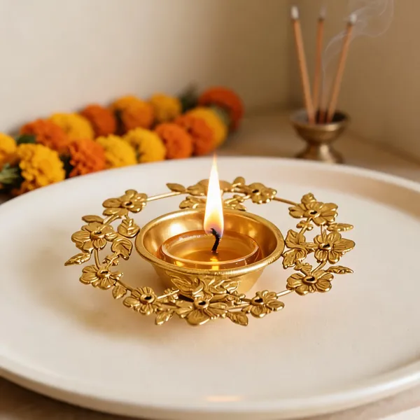 Metal_Festive_Floral_Ring_Diya_Holder