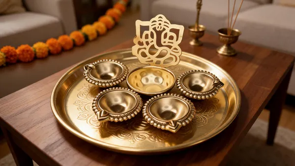 Metal_Traditional_Ganesha_Motif_Diya_Set