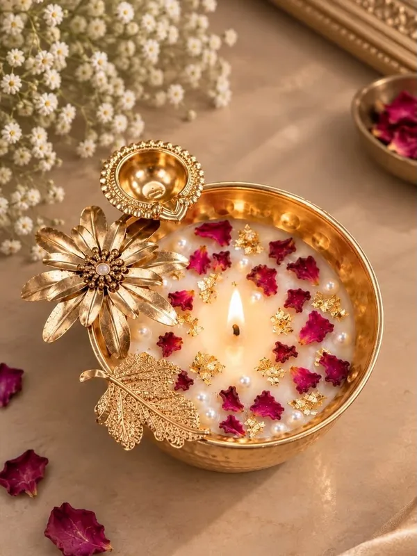 Metal_Floral_Decorative_Candle_Bowl