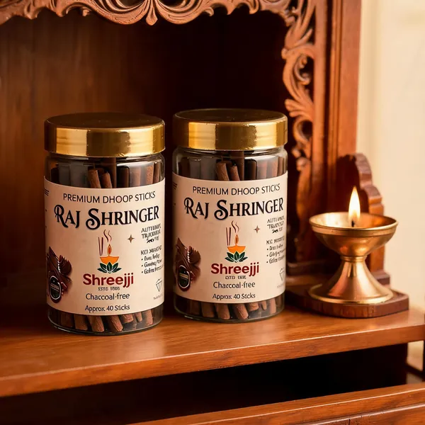 Shreeji_Raj_Shringner_Charcoal_Free_Dhoop_Sticks_|_Guggal_Sandalwood_Pack_Of_2