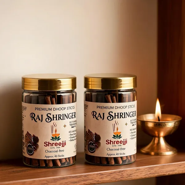 Shreeji_Raj_Shringner_Charcoal_Free_Dhoop_Sticks_|_Guggal_Sandalwood_Pack_Of_2