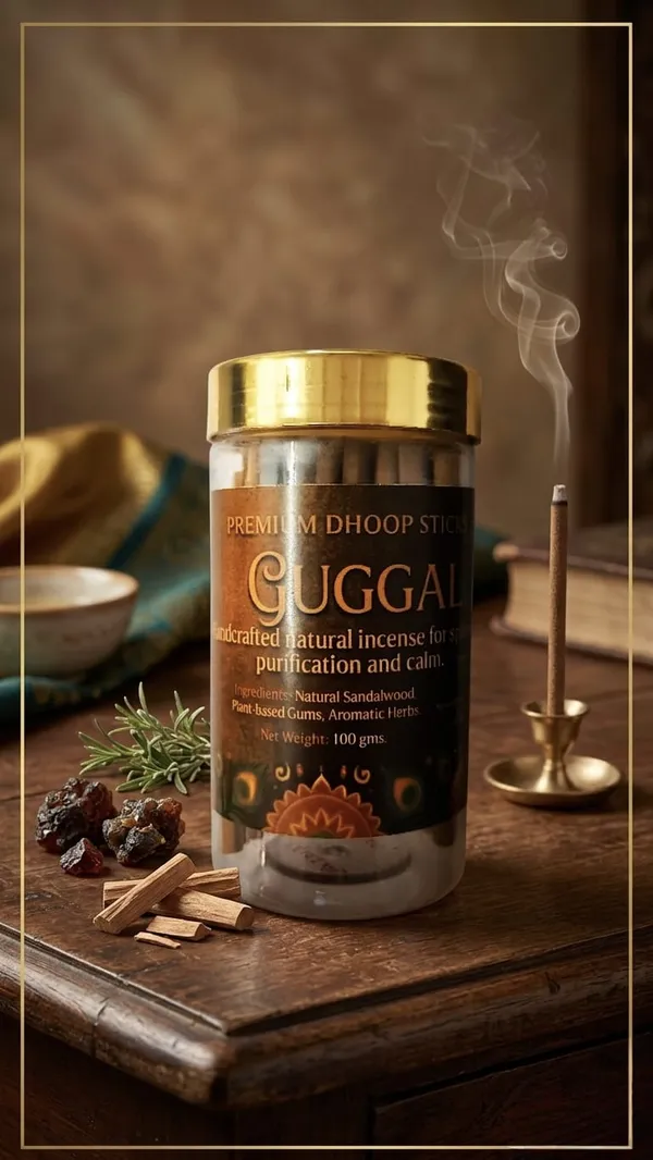 Guggal_Natural_Dhoop_Incense_100G_|_Guggal_Resin_Earthy_Woody_Amber_Pack_Of_2