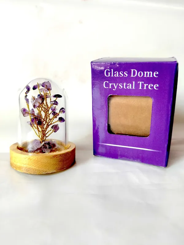 Amethyst_Stone_Decorative_Handcrafted_Natural_Stone_Tree_In_Glass_Dome_With_Wooden_Base