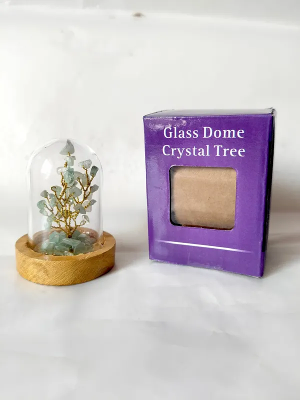 Green_Aventurine_Decorative_Handcrafted_Natural_Stone_Tree_In_Glass_Dome_With_Wooden_Base