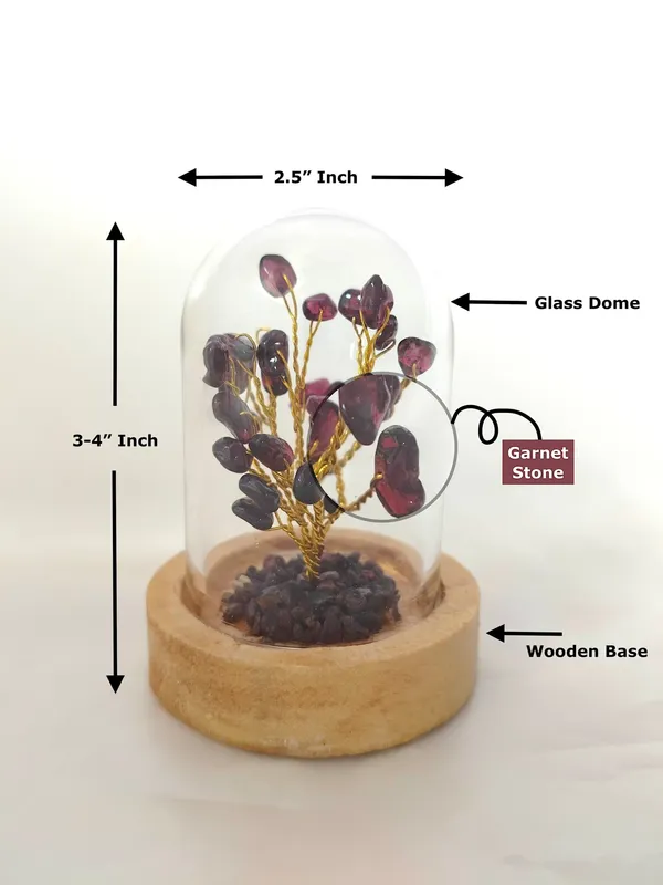 Natural_Garnet_Stone_Decorative_Handcrafted_Natural_Stone_Tree_In_Glass_Dome_With_Wooden_Base