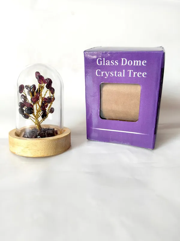 Natural_Garnet_Stone_Decorative_Handcrafted_Natural_Stone_Tree_In_Glass_Dome_With_Wooden_Base