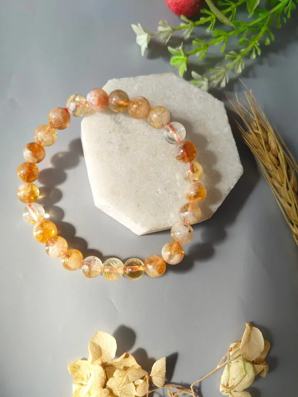Natural_Citrine_Beaded_Elastic_Stretch_Bracelet_For_Men_Women_8_Mm