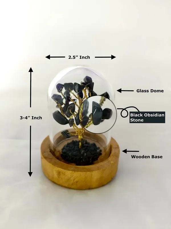 Black_Obsidian_Decorative_Handcrafted_Natural_Stone_Tree_In_Glass_Dome_With_Wooden_Base