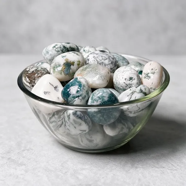 Natural_Polished_Tree_Agate_Crystal_White_Green_Dendritic_Pattern_Stone_1_Pc