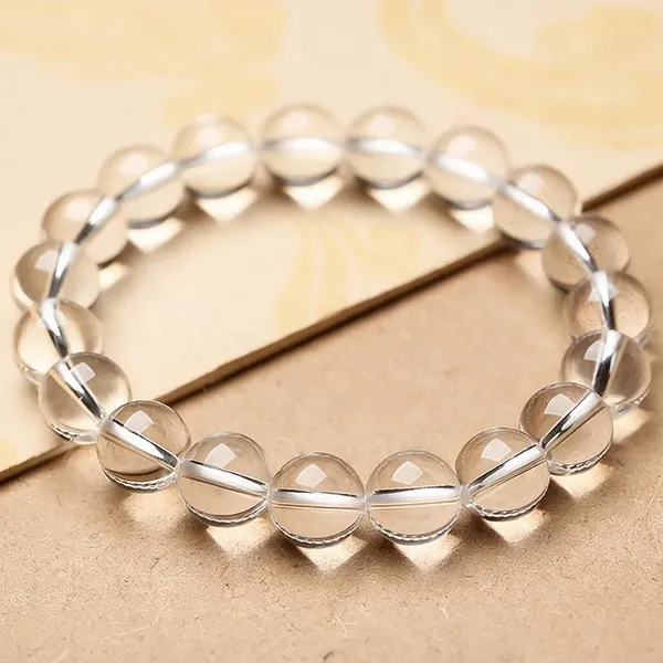 Natural_Clear_Quartz_Beaded_Elastic_Stretch_Bracelet_For_Men_Women_8_Mm