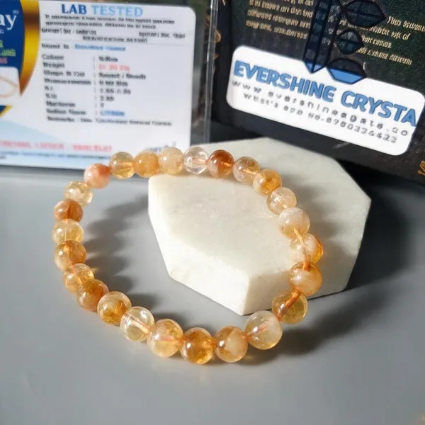 Natural_Citrine_Beaded_Elastic_Stretch_Bracelet_For_Men_Women_8_Mm