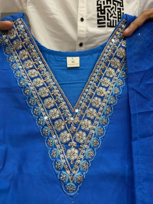 Blue_Floral_Print_Straight_Kurta_Set_for_Women