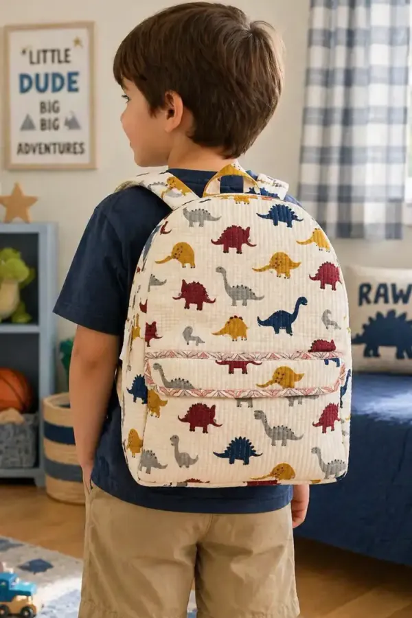 Beige_&_Multi_Cotton_Kids_Quilted_Backpacks_For_Boys_&_Girls