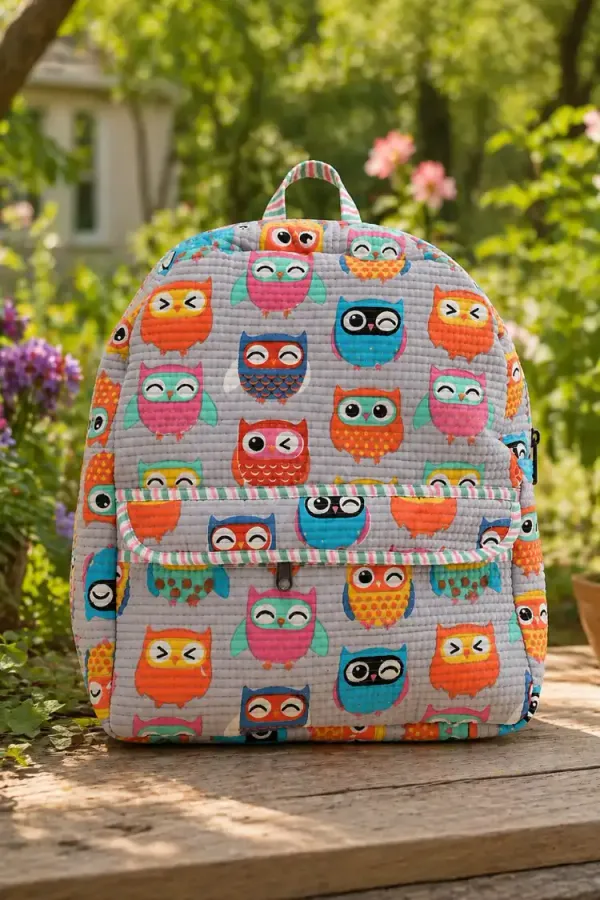 Grey_&_Multi_Cotton_Kids_Quilted_Backpacks_For_Boys_&_Girls
