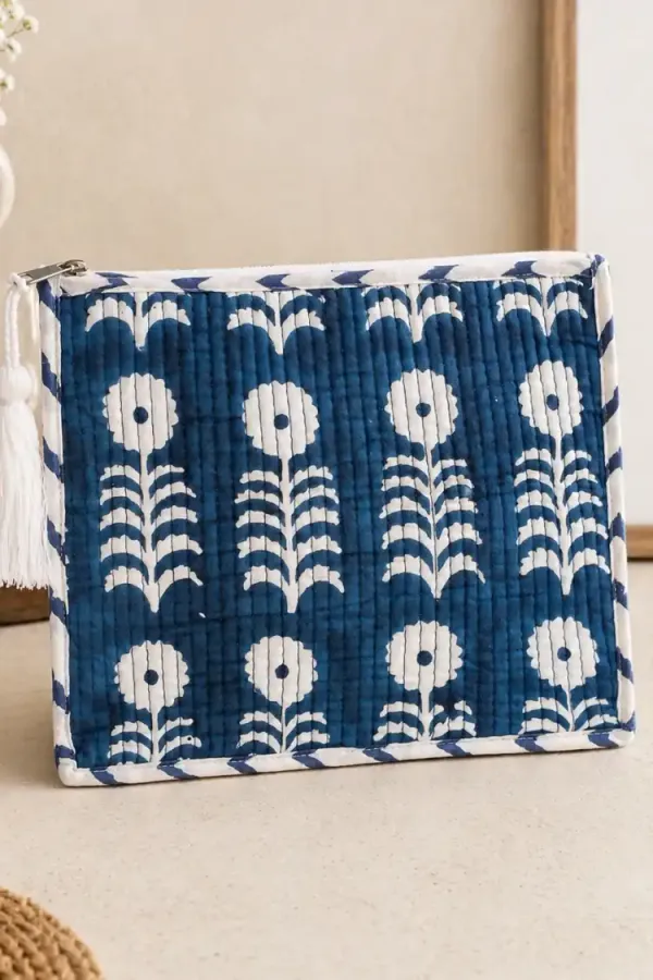 Indigo_Blue_Cotton_Vanity_Bags_For_Women
