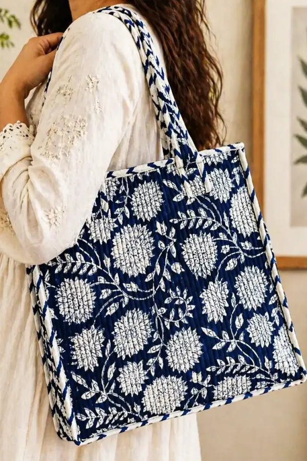 Indigo_Blue_Cotton_Lunch_Bags