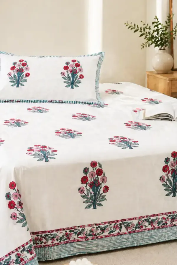 Multicolor_Organic_Percale_Cotton_Bedsheets
