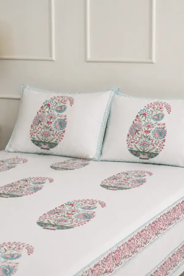 Multicolor_Organic_Percale_Cotton_Bedsheets_For_Unisex