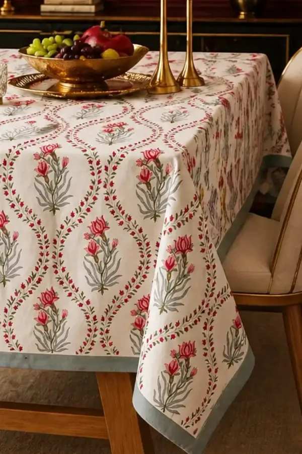 Pink_Green_South_Cotton_Table_Covers_For_Unisex