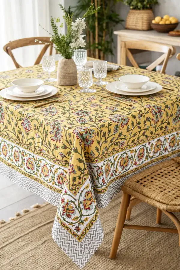 Yellow_Grey_South_Cotton_Table_Covers