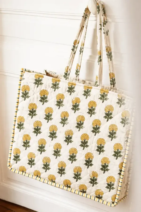 Yellow_Green_Cotton_Travel_&_Tote_Bags_For_Unisex