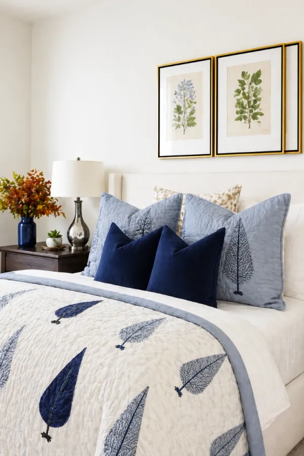 Indigo_Blue_Organic_Percale_Cotton_King_Size_AC_Quilts