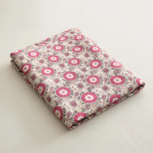 Pink_Grey_Organic_Percale_Cotton_Bedsheets_For_Unisex