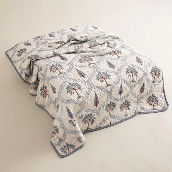 Blue_Grey_Organic_Percale_Cotton_King_Size_AC_Quilts_For_Unisex