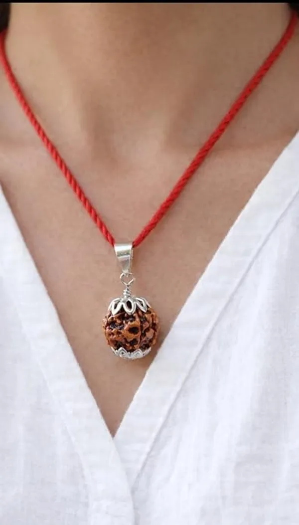 Panchmukhi_Rudraksha_In_Red_Thread_For_Men_Women_Spiritual_Prayer_Bead_Pendant_For_Meditation_Chanting_Temple_Wear_Devotional_Accessory_With_Certificate