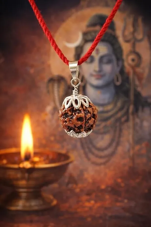 Panchmukhi_Rudraksha_In_Red_Thread_For_Men_Women_Spiritual_Prayer_Bead_Pendant_For_Meditation_Chanting_Temple_Wear_Devotional_Accessory_With_Certificate