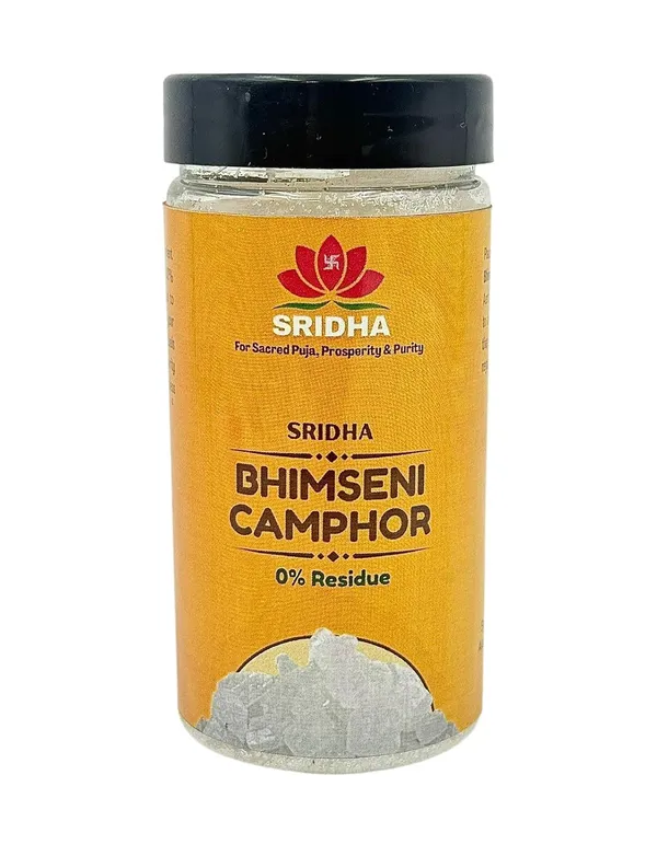 Product_Summary_Sridha_Camphor_100g_Pack_Puja_Rituals_For_Aarti_Prayer_Meditation_Temple_Use_Fragrant_Kapoor_For_Festivals_Religious_Ceremonies