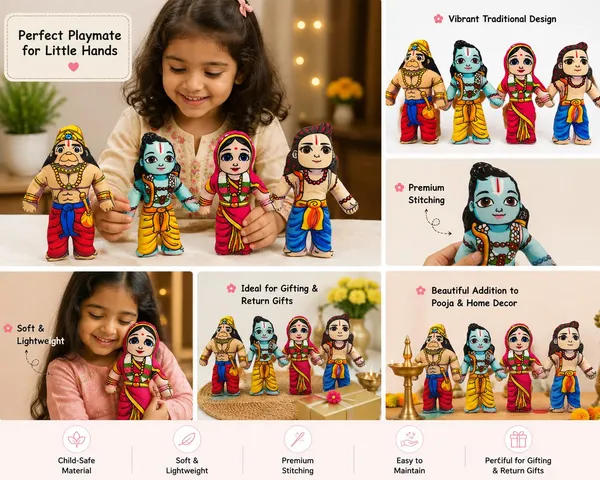 Sridha_Ram_Darbar_Plush_Soft_Toy_Set_of_4_–_Shri_Ram,_Sita_Mata,_Lakshman_&_Hanuman_|_Soft_Fabric_Dolls_for_Kids,_Gifting_&_Home_Décor
