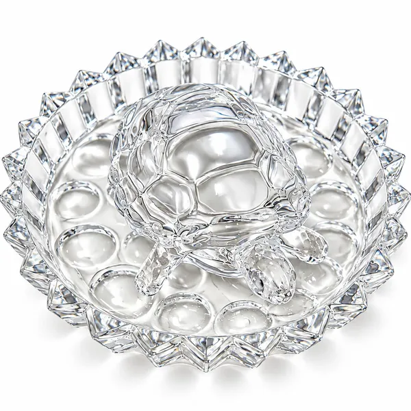 Crystal_Glass_Sea_Turtle_Decorative_Bowl_Clear