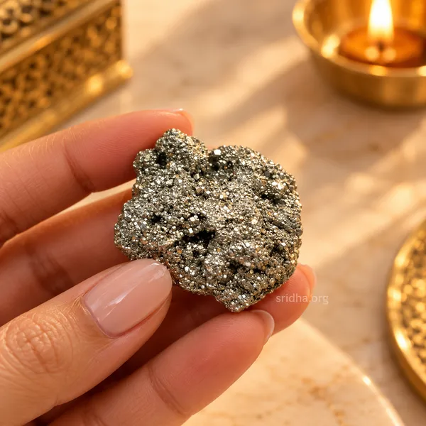 Sridha_Original_Pyrite_Stone_Cluster_–_Natural_Raw_Pyrite_Crystal_for_Wealth,_Prosperity,_Good_Luck_&_Positive_Energy_|_Vastu_Stone_for_Home_&_Office