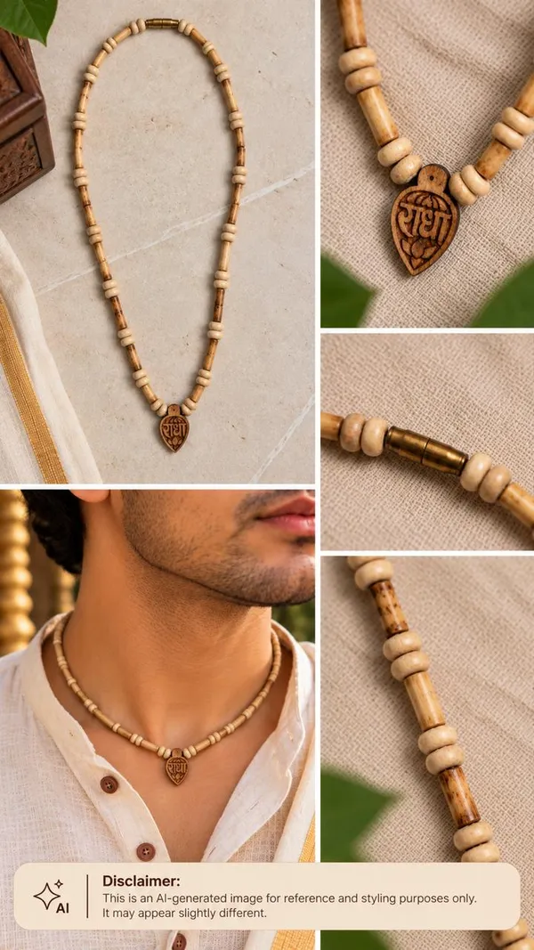 Sridha_Radha_Naam_Tulsi_Kanthi_Mala_–_Natural_Wooden_Beads_Necklace_with_Radha_Pendant_|_Spiritual_Mala_for_Men_&_Women,_Krishna_Devotion,_Prayer_&_Daily_Wear