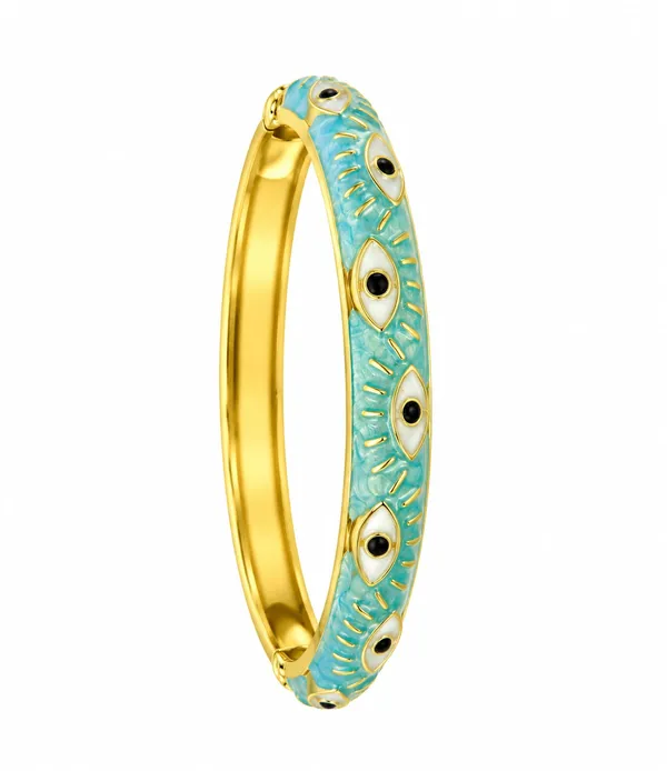 Souvelle_by_Trishh-enamel_bangles-aqua