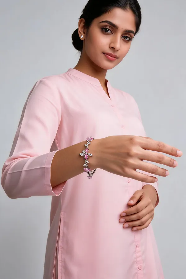 Silver_Stainless_Steel_Bracelet_For_Women