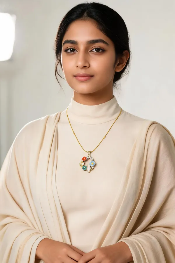 Golden_Stainless_Steel_Necklace_For_Women