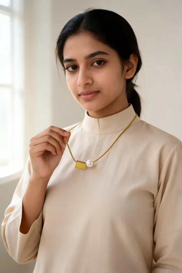 Golden_Stainless_Steel_Necklace_For_Women