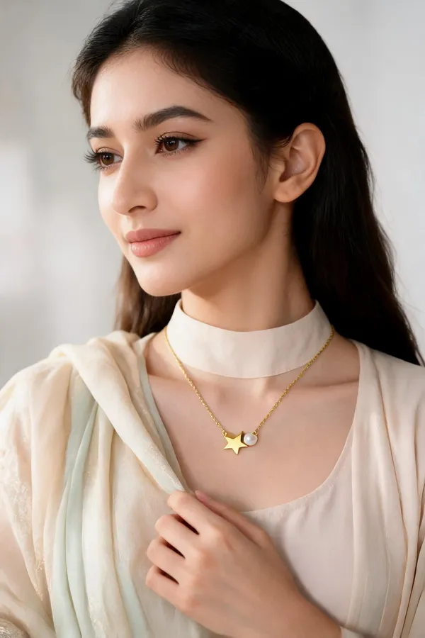 Golden_Stainless_Steel_Necklace_For_Women