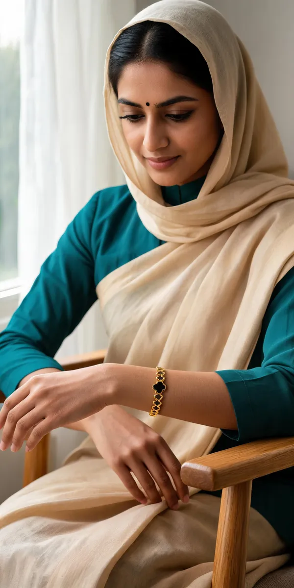 Golden_Stainless_Steel_Bracelet_For_Women